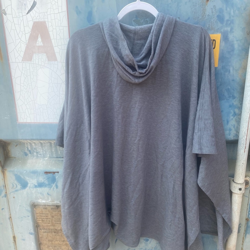 Comfy poncho.